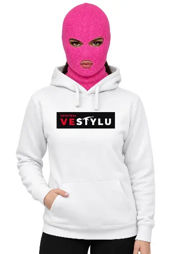 Dámská (Bílá) mikina ORG. VE STYLU