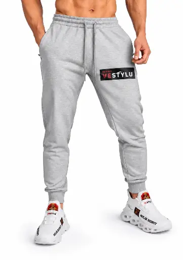 Teplaky (Šedé) ORG. VE STYLU