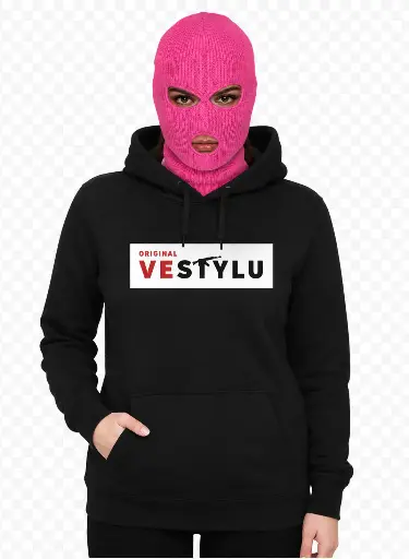 Dámská (Černá) mikina ORG. VE STYLU 